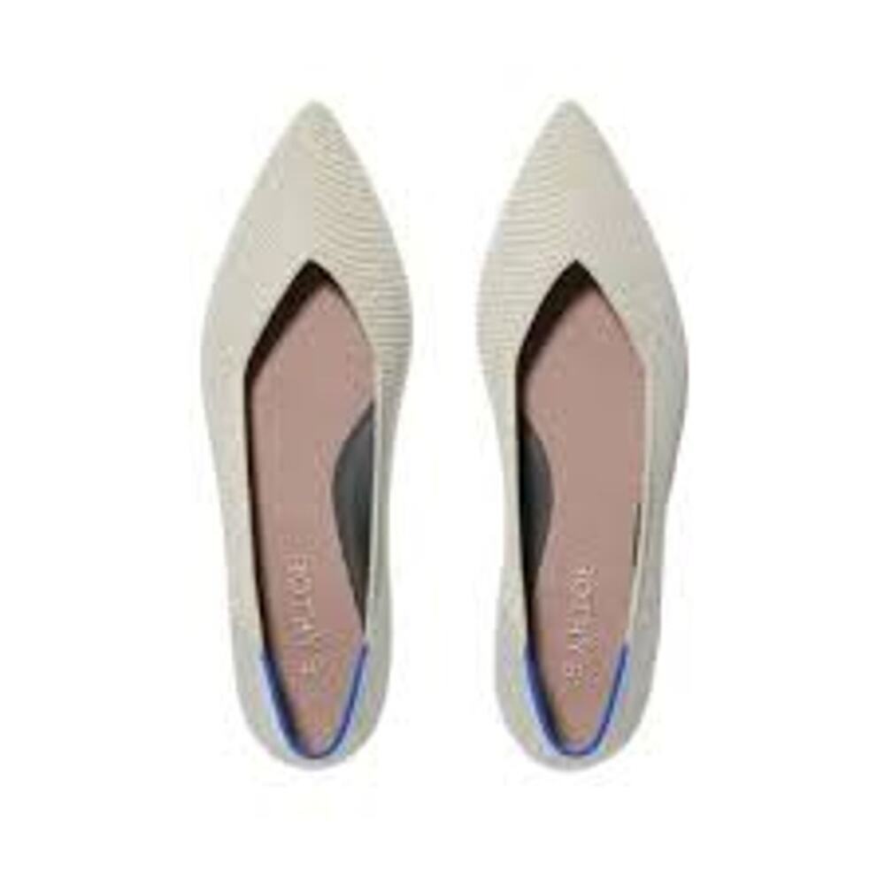 Rothy's The‎ Point in Ecru Size 13